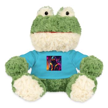 Futuristic man - MiniFeet® Frog Torge - atoll blue - Front