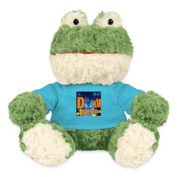 "DREAM SHAKE" design - MiniFeet® Frog Torge - atoll blue - Front