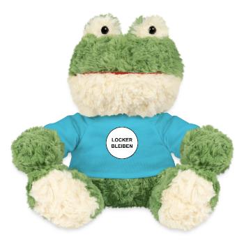 Locker bleiben! - MiniFeet® Frosch Torge - Atollblau - Vorne