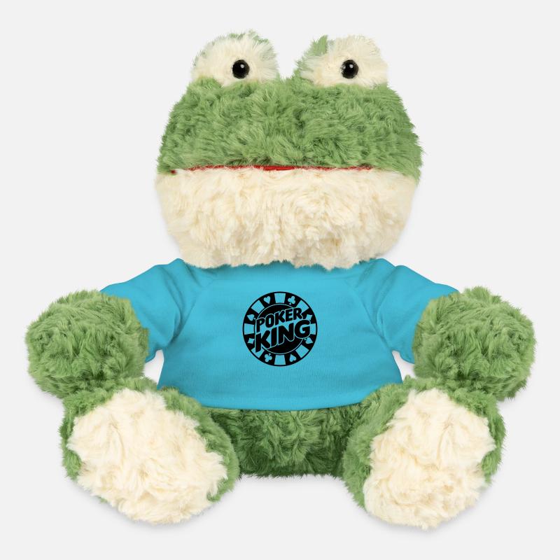 Poker King - MiniFeet® Frosch Torge - Atollblau