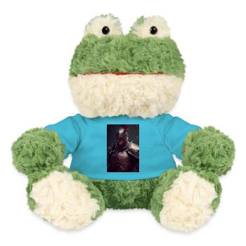 Deus Vult Kreuzritter Tempelritter Mittelalter - MiniFeet® Frosch Torge - Atollblau - Vorne