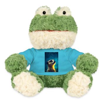 Meerkat Animal Earthman Galaxy - MiniFeet® Frog Torge - atoll blue - Front
