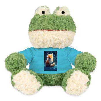 Fox Foxes Animal Animal - MiniFeet® Frog Torge - atoll blue - Front