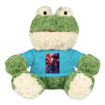 Spinne Spinnen Tarantel Tier Light - MiniFeet® Frosch Torge - Atollblau - Vorne