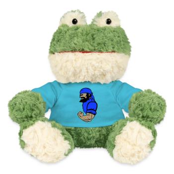 pirat - MiniFeet® Frosch Torge - Atollblau - Vorne