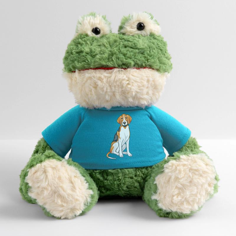 Sitzender Foxhound MiniFeet® Frosch Torge