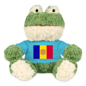Andorra - MiniFeet® Frosch Torge - Atollblau - Vorne
