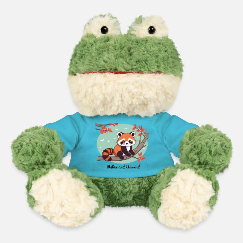 Se détendre et se détendre – Red Panda - Grenouille Torge MiniFeet® - bleu outremer
