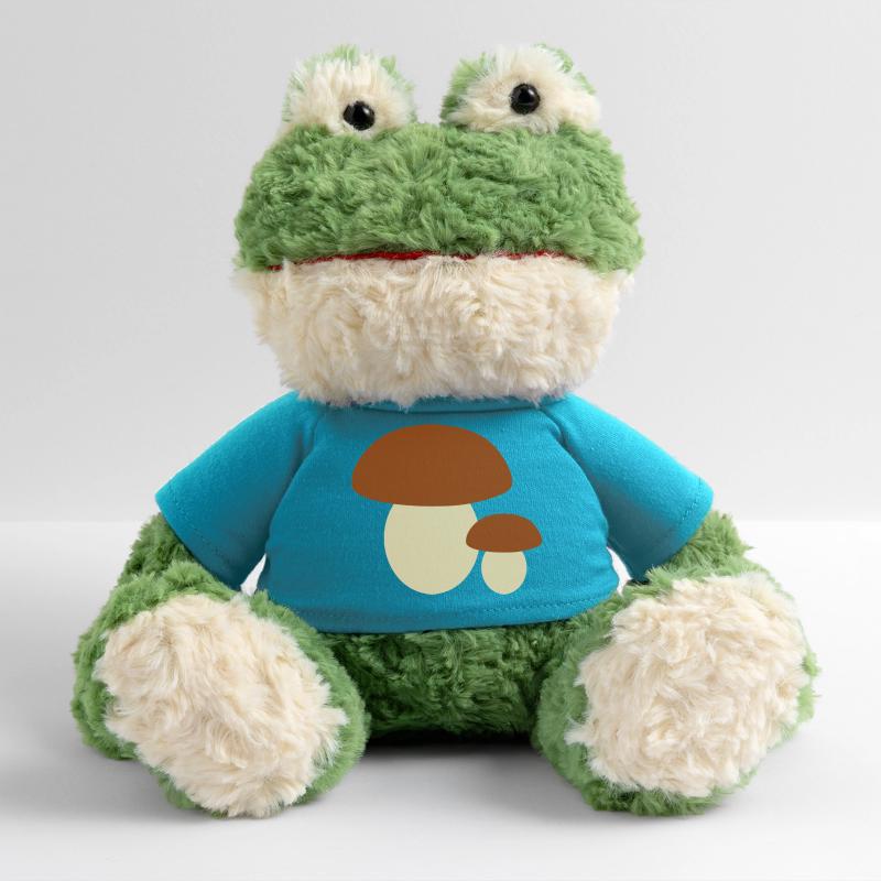 Illustration de champignon minimaliste Grenouille Torge MiniFeet®