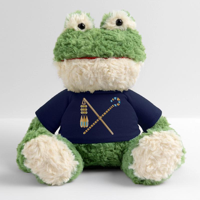 Golden Pharaoh's Scepter – Hook and Flail MiniFeet® Frog Torge