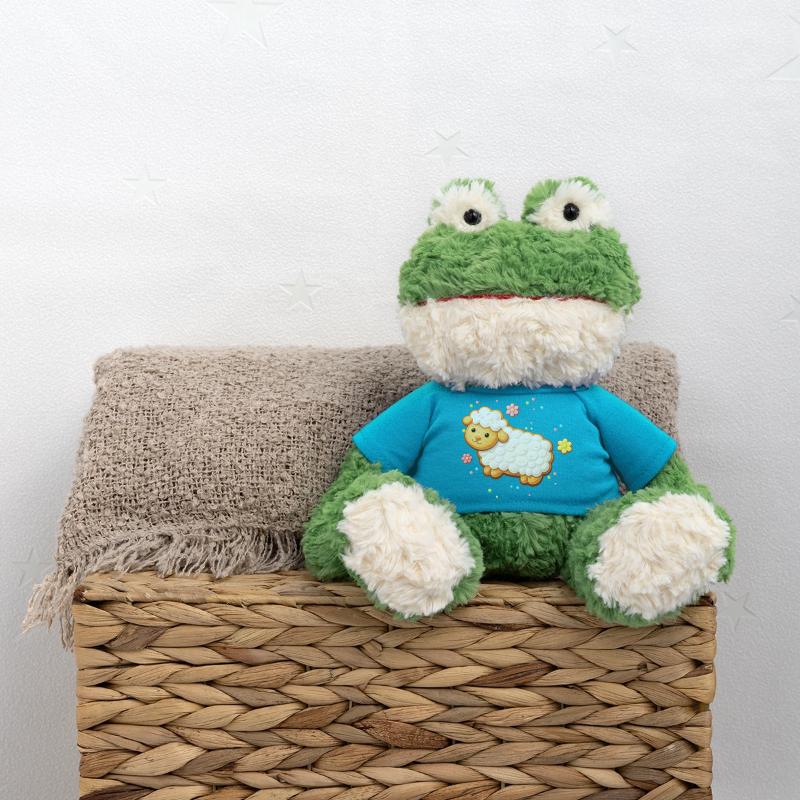 Cute lamb as decorated biscuit illustration MiniFeet® Frog Torge