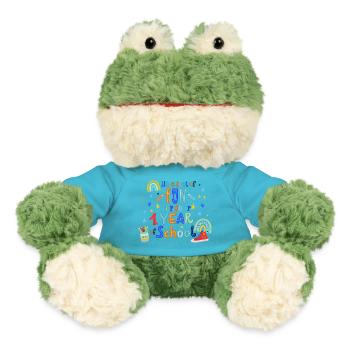 Start of school - MiniFeet® Frog Torge - atoll blue - Front