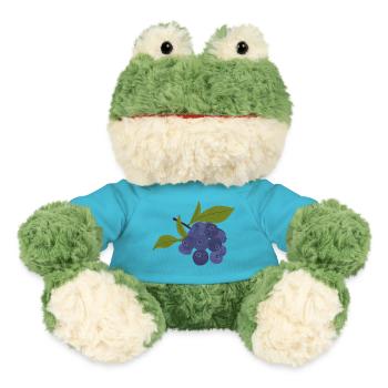Isolierte Heidelbeere - MiniFeet® Frosch Torge - Atollblau - Vorne