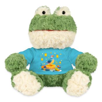 Canard sur tranche d’agrumes - Grenouille Torge MiniFeet® - bleu outremer - Devant