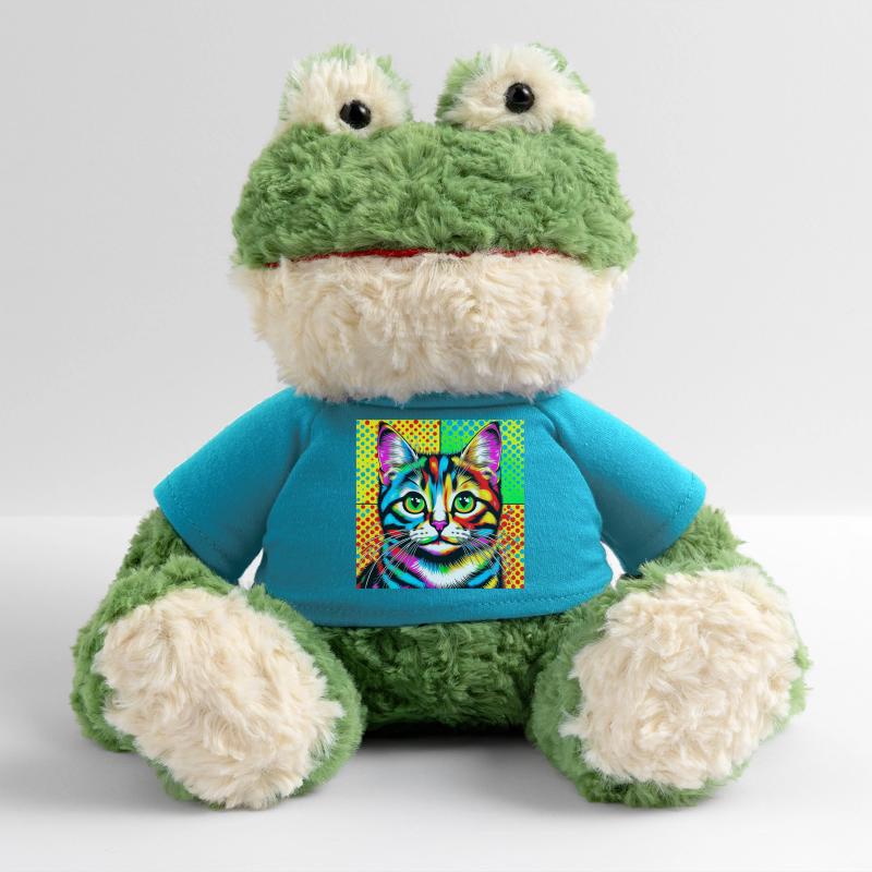 Cat Pop Art MiniFeet® Frog Torge