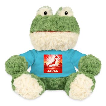 Conception de voyage au Japon - Grenouille Torge MiniFeet® - bleu outremer - Devant