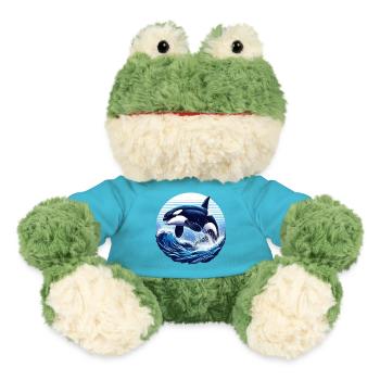 Blauer Orca - MiniFeet® Frosch Torge - Atollblau - Vorne