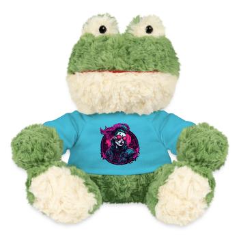 Gothic / Darkness / Mysticism / Shadow / Horror - MiniFeet® Frog Torge - atoll blue - Front