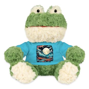 Loup / Meute / Forêt / Sauvage / Faune / Hurlement - Grenouille Torge MiniFeet® - bleu outremer - Devant