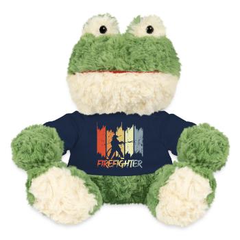 Feuerwehr Retro Look - MiniFeet® Frosch Torge - French Navy - Vorne