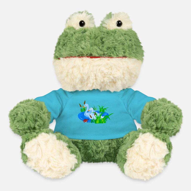 Bird Pond Lake - MiniFeet® Frog Torge - atoll blue