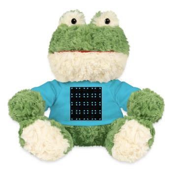 New-Hole-type - MiniFeet® Frog Torge - atoll blue - Front
