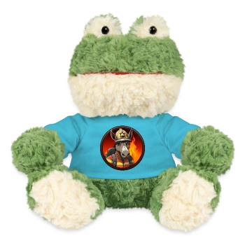 Feuerwehr Esel - MiniFeet® Frosch Torge - Atollblau - Vorne
