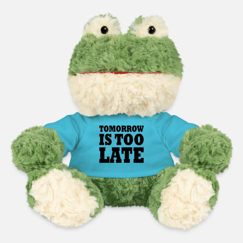 Tomorrow is too late - Grenouille Torge MiniFeet® - bleu outremer