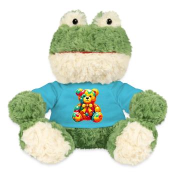Bear - MiniFeet® Frog Torge - atoll blue - Front