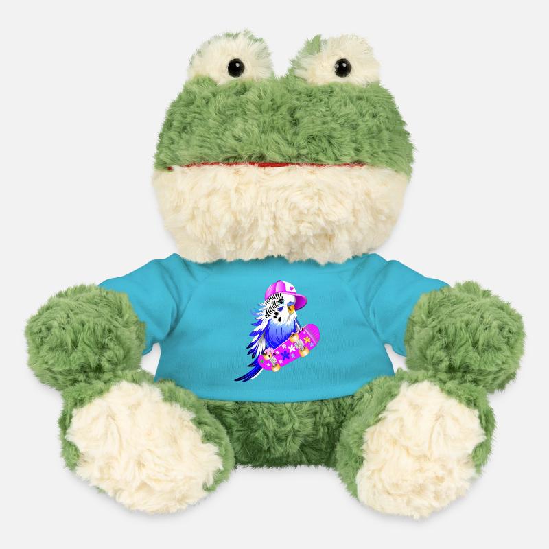 Budgie Skateboard - MiniFeet® Frog Torge - atoll blue
