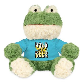 hold my beer - - MiniFeet® Frosch Torge - Atollblau - Vorne
