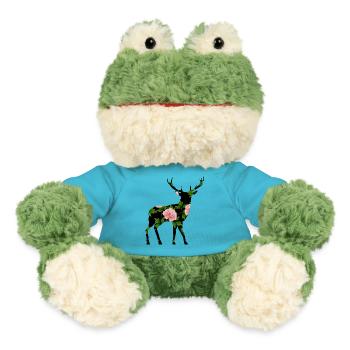 Deer - MiniFeet® Frog Torge - atoll blue - Front