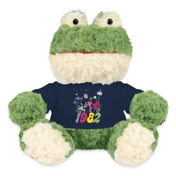 Year of birth 1982 wildflowers - MiniFeet® Frog Torge - french navy - Front