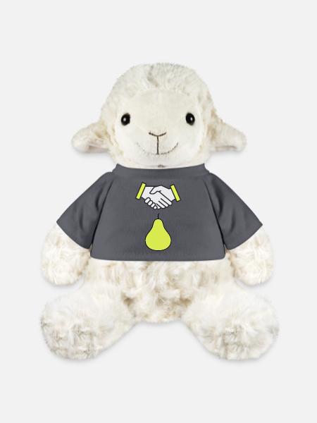 Shakespeare Wortspiel - MiniFeet® Schaf Annika - Anthrazit