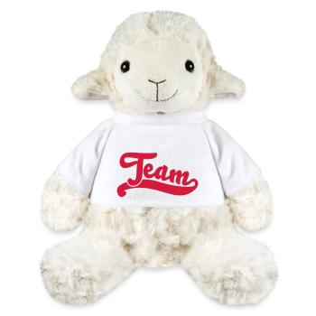 team - Mouton en peluche Annika MiniFeet® - blanc - Devant