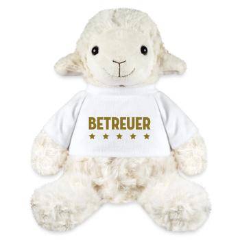 Betreuer Betreuerin Gruppenleiter Kind Gastgeber - MiniFeet® Schaf Annika - Weiß - Vorne
