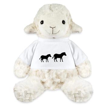 pferd pony 2 - MiniFeet® Schaf Annika - Weiß - Vorne