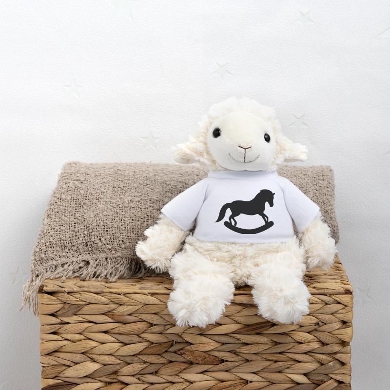 Cheval à bascule Mouton en peluche Annika MiniFeet®