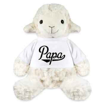 papa - Mouton en peluche Annika MiniFeet® - blanc - Devant