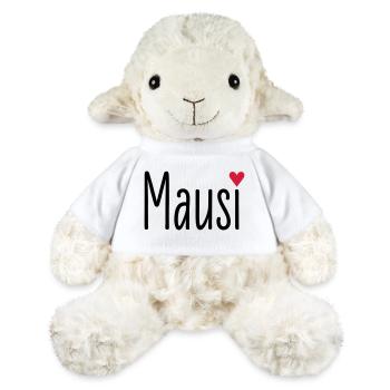 Mausi, Valentinstag, Jahrestag, Beziehung Kosename - MiniFeet® Schaf Annika - Weiß - Vorne