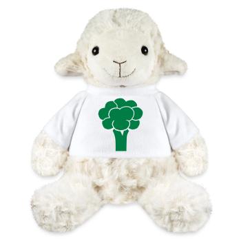 Brokkoli - MiniFeet® Schaf Annika - Weiß - Vorne