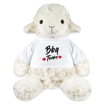 Équipe de barbecues - Mouton en peluche Annika MiniFeet® - blanc - Devant
