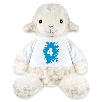 Klecks 4 - MiniFeet® Schaf Annika - Weiß - Vorne