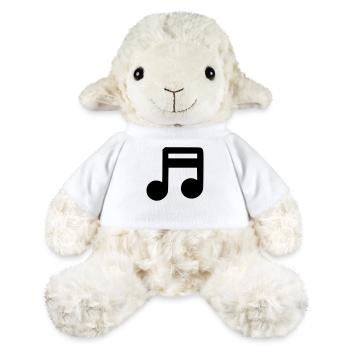 Musical note - MiniFeet® Sheep Annika - white - Front