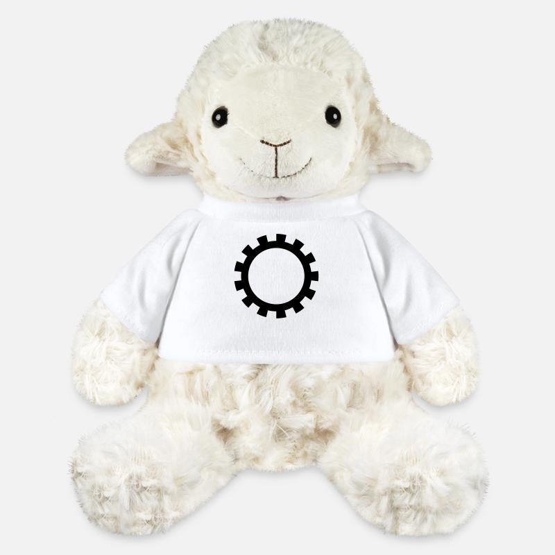 Vitesse pignon 1c - Mouton en peluche Annika MiniFeet® - blanc