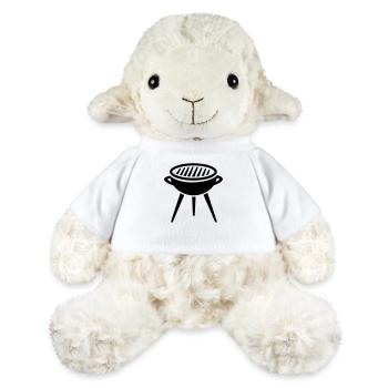 Grill - Mouton en peluche Annika MiniFeet® - blanc - Devant
