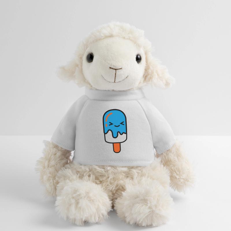Glace avec le visage Mouton en peluche Annika MiniFeet®