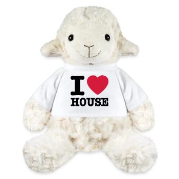 i love house / I heart house - MiniFeet® Schaf Annika - Weiß - Vorne