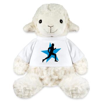 running male ii with star 2c - MiniFeet® Sheep Annika - white - Front