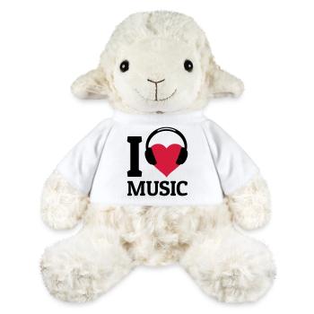 I love Music - MiniFeet® Schaf Annika - Weiß - Vorne
